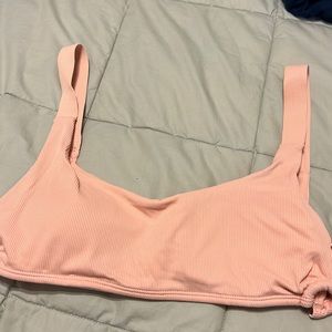 Light pink bikini top from quiet storm